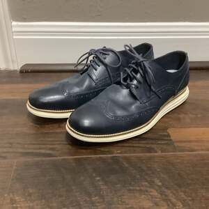 Cole Haan Men's 12M OriginalGrand Wingtip Oxford Shoes